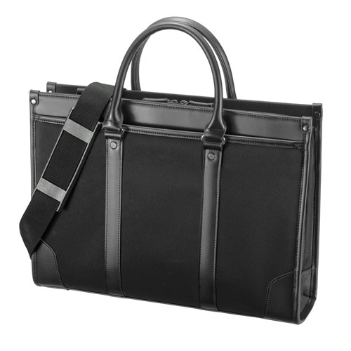 サンワサプライ ビジネス・就活PCバッグ BAG-C41BK | ポーチ バッグ 鞄 カバン 関連単語 小物入れ メンズ 旅行 大きめ 小さめ ライト レディース 男 女 おしゃれ 持ち手 カバー かばん 男性 女性 スタンド|Good thing -グッドシング-