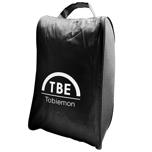 【6個セット】 TOBIEMON シューズバッグ ブラック T-SH-BKX6 | ポーチ バッグ 鞄 カバン 関連単語 小物入れ メンズ 旅行 大きめ 小さめ ライト レディース 男 女 おしゃれ 持ち手 カバー かばん 男性 女性 スタンド