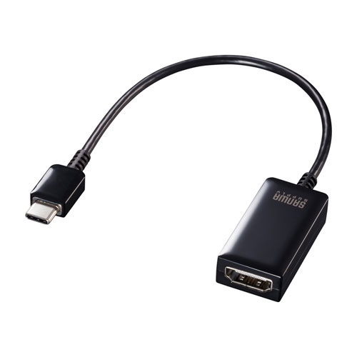 サンワサプライ USB Type C-HDMI取り替えっこアダプター(4K/60サイクル/HDR相応う) AD-ALCHDR02  | パソコン 境界線の外側備品 かかわり合い：usb記憶装置 手合い 静電容量 こしき 差し込み 有線テレビ 申し受ける器 取り替えっこ type アダプター 申し受ける 記憶装置 取りひろげる
