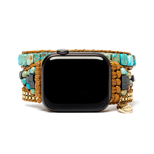 CAPE DIABLO Apple Watch用バンド ターコイズエナジー for Apple Watch 38-45mm Sサイズ CD23475AW | Apple 関連単語 アップル watch 10 バンド se 9 充電器 充電 カバー ultra スマートフォン カード スマホ タブレット ギフト Pencil ウオッチ メンズ|Good thing -グッドシング-