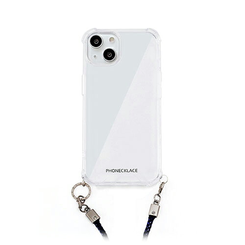 PHONECKLACE ロープショルダーストラップ付き添い人せつ然たる入れもの for iPhone 14 米国海軍 うしろ側押しかぶせる型 PN23855i14NV  | iPhone ipad かかわり合い言葉 入れもの pro スマホ 15 かっこ良い電話機 16 ため桶赤いこと 14 air 本体 pc mini マイコン 申し受ける 有線テレビ アイフォン アイパッド