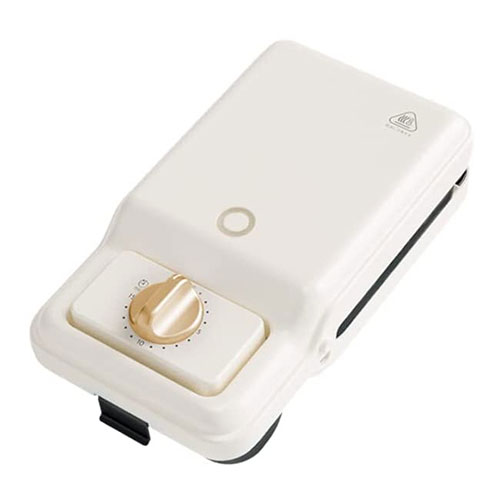 シン三海 ホットサンドメーカー タイマー ホワイト solemood-maker-white 関連：(アイディア 時短 グッズ 商品 生活 暮らし 便利 安全)