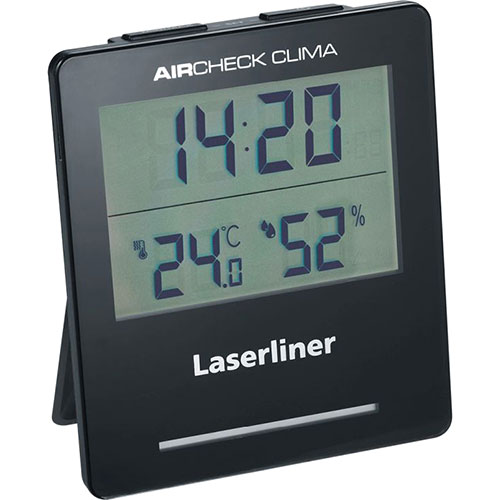 LASERLINER デジタル温湿度計 エアーチェッククリマ 082432J 関連：(アイディア 時短 グッズ 商品 生活 暮らし 便利 安全) ひな祭り 一周忌 お中元 手土産 結婚式 成人の日 進物 日用品小物 寒中見舞い 長寿祝い