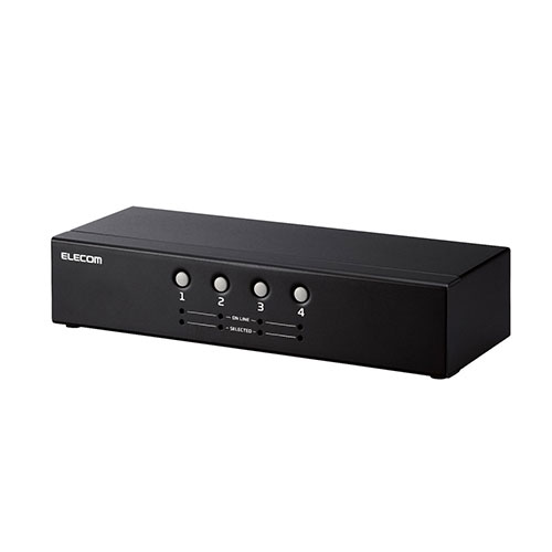 エレコム KVMうつり変わり器(VGA・4界面用) KVM-NVXSN4  | 界面 かかわり合い言葉 こしき lan ギガ usb 差し込み 有線テレビ m マイコン pc 境界線の外側装置 8 Type ビット c hdmi 保持者 取りまかなう ゼムクリップ 印字機 繋ぎ合わせる ワット数 御盆 2 5 10