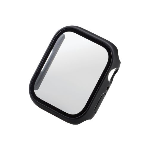 エレコム Apple Watch 45mm用フルカバーケース プレミアムゴリラガラス 高透明 AW-22AFCGOBK | Apple 関連単語 アップル watch 10 バンド se 9 充電器 充電 カバー ultra スマートフォン カード スマホ タブレット ギフト Pencil ウオッチ メンズ