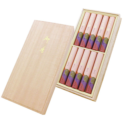 特撰花琳 桐箱 短寸10束 2290-067 関連：(アイディア 時短 グッズ 商品 生活 暮らし 便利 安全) ひな祭り 一周忌 お中元 手土産 結婚式 成人の日 進物 日用品小物 寒中見舞い 長寿祝い