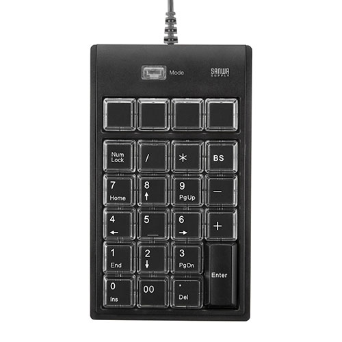 サンワサプライ プログラマブルテンキー NT-19UH2BKN2 | テンキー 関連単語 ワイヤレス 有線 電卓 かわいい テンキーレス ゲーミング キーボード mac パソコン pc 電卓 usb マウス 無線 bluetooth アクセサリー 周辺機器
