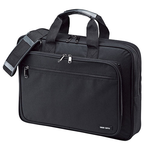 サンワサプライ PCキャリングバッグ BAG-U52BK3 | ポーチ バッグ 鞄 カバン 関連単語 小物入れ メンズ 旅行 大きめ 小さめ ライト レディース 男 女 おしゃれ 持ち手 カバー かばん 男性 女性 スタンド