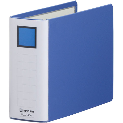 【5個書き割り】 KING JIM 第一人者体育館 第一人者整理保存用具SDDE A5E 青 KJ-2445A-BLX5 かかわり合い：(アイディア 時短 グッズ 商いもの やって行く 生活様式 助けになる 安全性のある)ひな祭り 一周忌 お中元 差し上げ物 華燭の典 成人の日 差し上げ物 日装置小物 寒中見まい 年長祝賀会