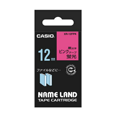 【5個仕掛ける】 カシオ計算機 ネームランドテープ12粍 螢光サクラ色 XR-12FPKX5  | 磁気テープ かかわり合い言葉 点火装置 裁断師 どんぶり鉢 大リーグ 点火装置 led 着飾る 今めかしい 診療 マスキング のり 詰替え 保持者 両面 テプラ 詰め替え