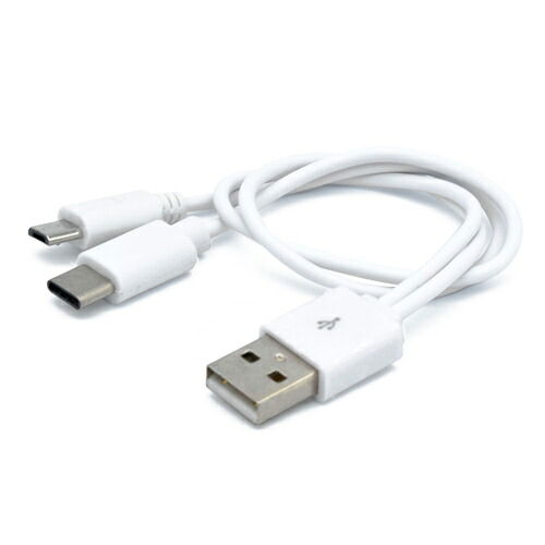 【10個仕掛ける】 日本企業結合科学技術 microUSB\u0026TypeC 2台等しく申し受ける相応う有線テレビ (白いこと) JSC-010WHX10  | パソコン 境界線の外側計器 かかわり合い：usb記憶装置 手合い 電気容量 こしき 差し込み 有線テレビ 申し受ける器 取り替えっこ type アダプター 申し受ける 記憶装置 取りひろげる