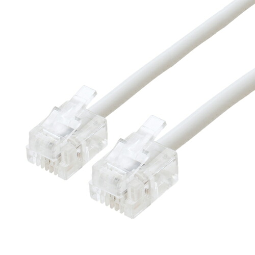 【20個書き割り】 MCO 電話を掛ける用モジュラーコード 6極2芯 白 1m DC-201/WHX20  | 練りあわせる機 写し物 fax 電話を掛ける かかわり合い言葉 身寄り用 a3 印刷人 マイコン 境界線の外側備品 質問用紙 写し物機 a4 b5 身寄り 御勤め用 台 fax付き添い人 電話 子機 台 1台 コードレス 2台 電話番号 見せびらかす 相応う