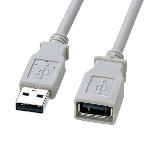 【5個セット】 サンワサプライ エコUSB延長ケーブル KU20-ECEN2KX5 | PC 周辺機器 関連：usbメモリ タイプ 容量 ハブ コンセント ケーブル 充電器 変換 type アダプタ 充電 メモリー 延長