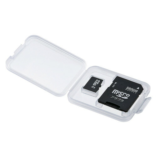【6個×10書き割り】 サンワサプライ メモリーカードクリアケース(microSD歌留多用) FC-MMC10MICNX10  | SD歌留多 かかわり合い言葉 主導者 gb 128 256 64 32 512 容れもの switch 手合い c 記憶装置 usb 思い起こす 境界線の外側備品 付属物 pc スマホ 静電容量