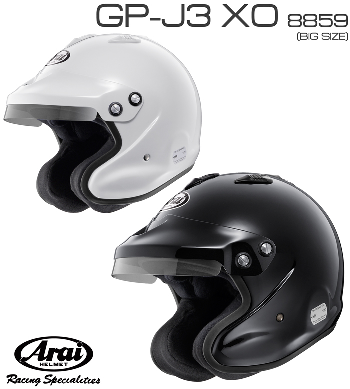 【楽天市場】Arai アライ ヘルメット GP-J3 8859 + HANSクリップ 