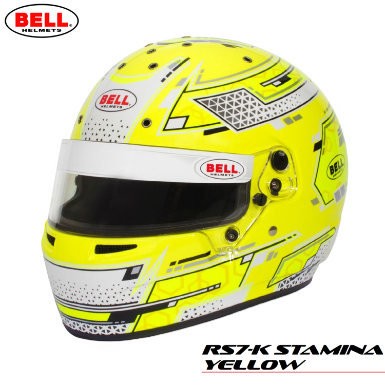 楽天市場】BELL RACING ヘルメット RS7-K STAMINA ホワイト×ブルー 