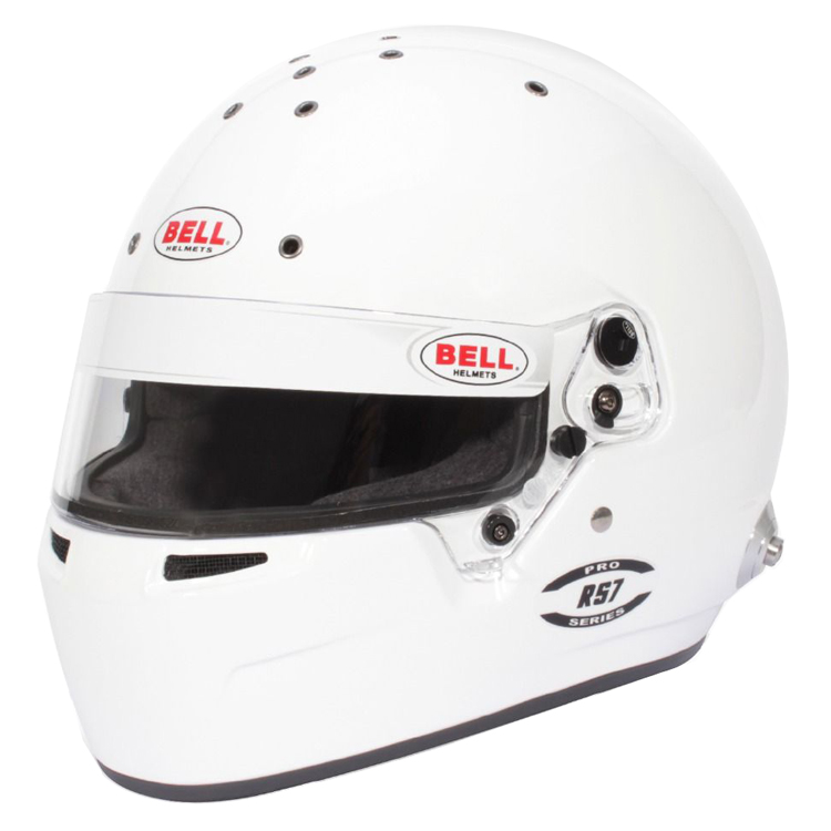 あす楽対応】 BELL RACING ヘルメット RS7 PRO ホワイト HANS SNELL