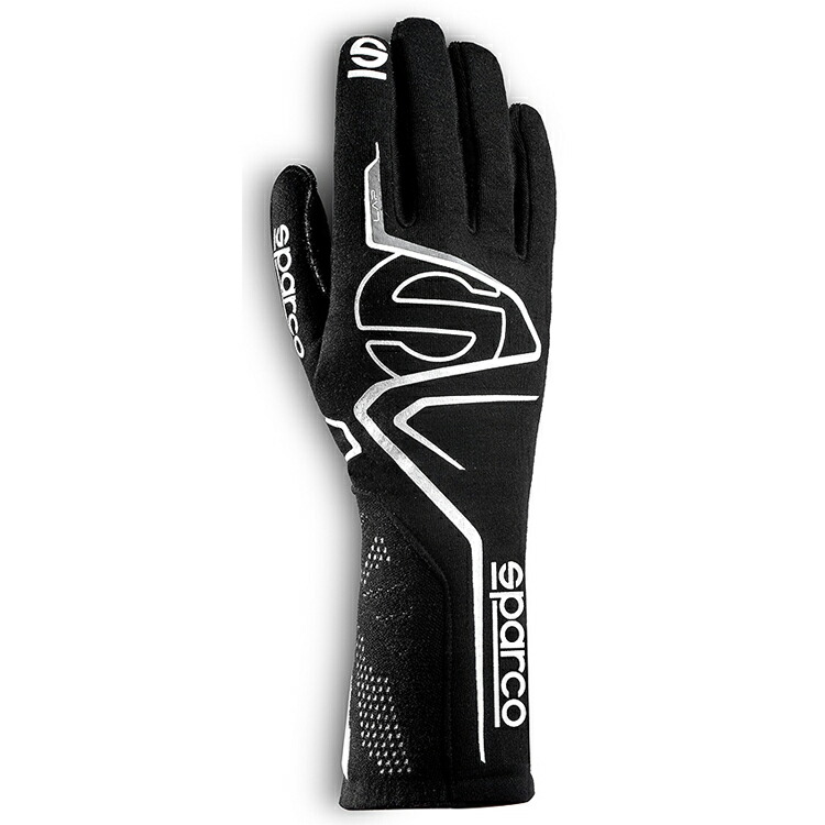 SPARCO スパルコ LAP 2022 GLOVE ブラック×ホワイト レーシンググローブ FIA8856-2018公認 (001316-NRBI)