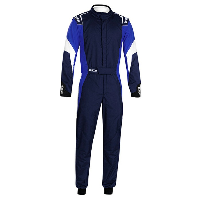SPARCO スパルコ COMPETITION R567 レーシングスーツ ネイビーブルー×白いこと FIA8856-2018使用許可 (001144BMBB)