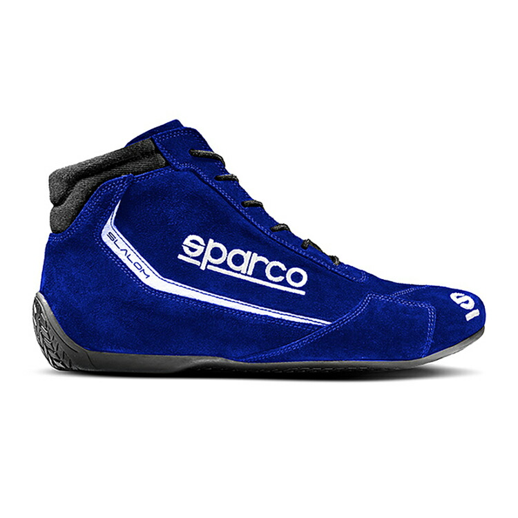 SPARCO スパルコ SLALOM 2022 レーシングシューズ ブルー×ホワイト FIA8856-2018公認 (001295BRFX)