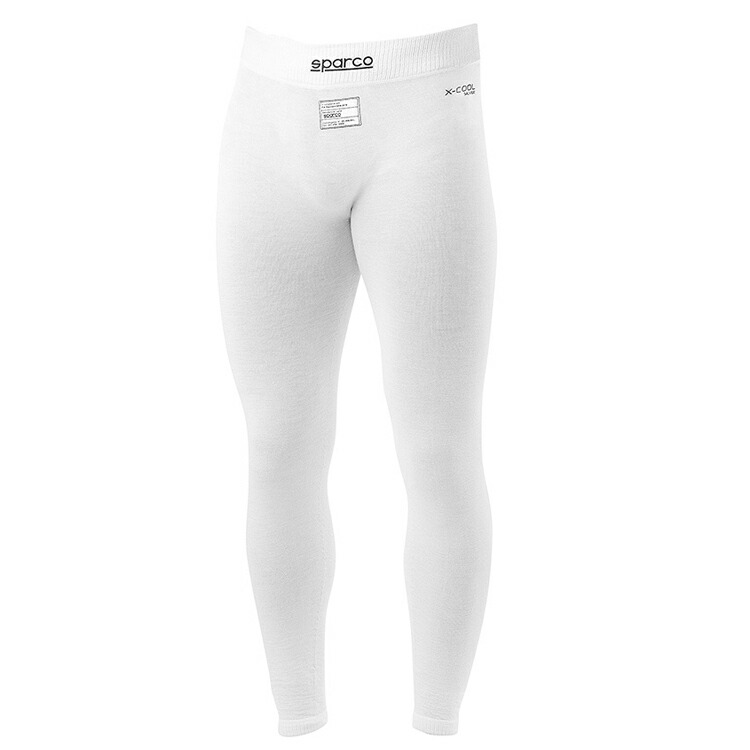 SPARCO スパルコ RW-11 EVO PANTS ホワイト アンダーウェア X-COOL FIA8856-2018 (001789PBO) MY2023