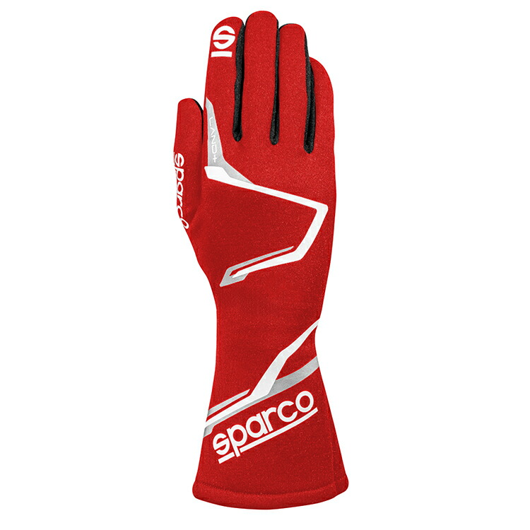 SPARCO スパルコ LAND+(PLUS) GLOVE レッド レーシンググローブ FIA8856-2018公認 (001367RS) MY2025
