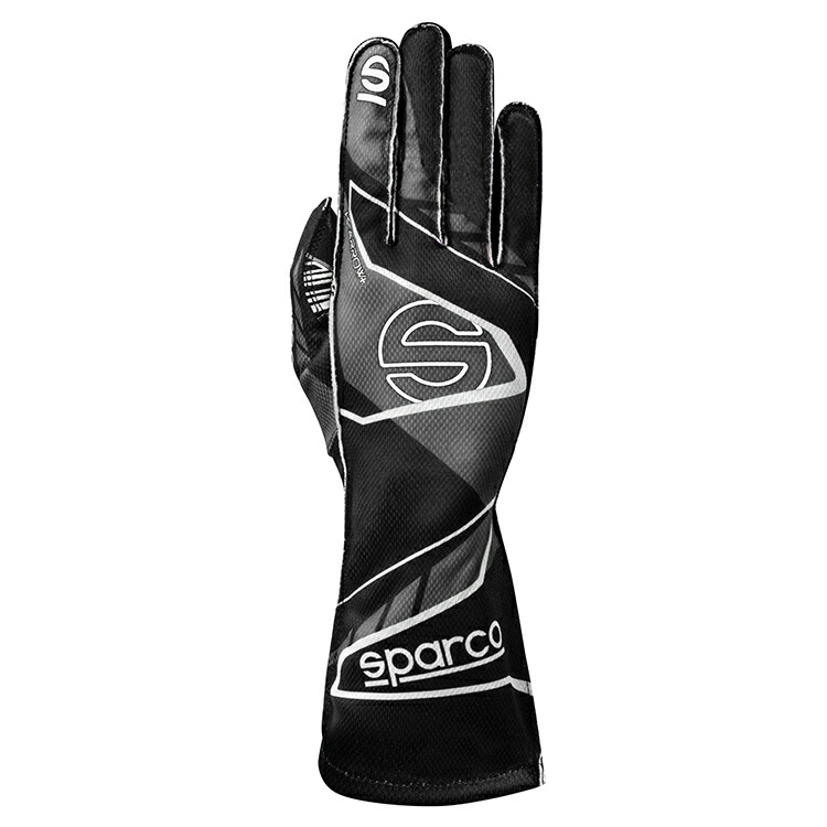 SPARCO スパルコ K-ARROW+(PLUS) GLOVE ブラック FIA 8877-2022公認 レーシンググローブ レーシングカート用 (BKG0003B0K10) MY2025