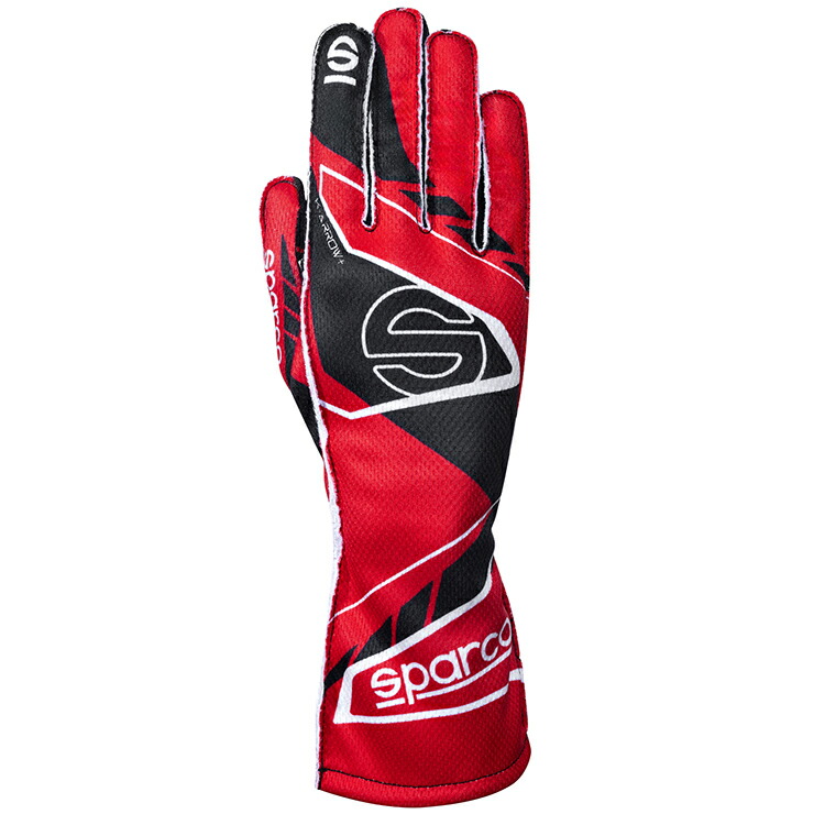 SPARCO スパルコ K-ARROW+(PLUS) GLOVE レッド FIA 8877-2022公認 レーシンググローブ レーシングカート用 (BKG0003B0R27) MY2025｜モノコレ