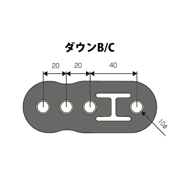 楽天市場】JURAN マフラーリング Jタイプ ブラック 1ヶ入り (336354) : モノコレ