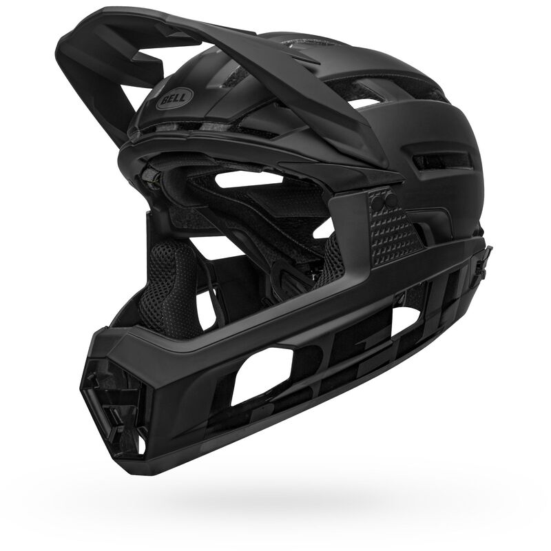 BELL/呼びりん 銀輪用 循環過程用 安全帽 SUPER AIR R ミップス(百貨店 AIR R MIPS) 引っ敷き黒いこと  MOUNTAIN L スポーツ・アウトドア-自転車・サイクリング-ヘルメット