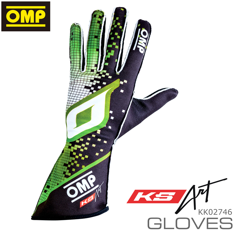 楽天市場】2018-23モデル OMP KS-1R GLOVE ブラック×ホワイト×シルバー 