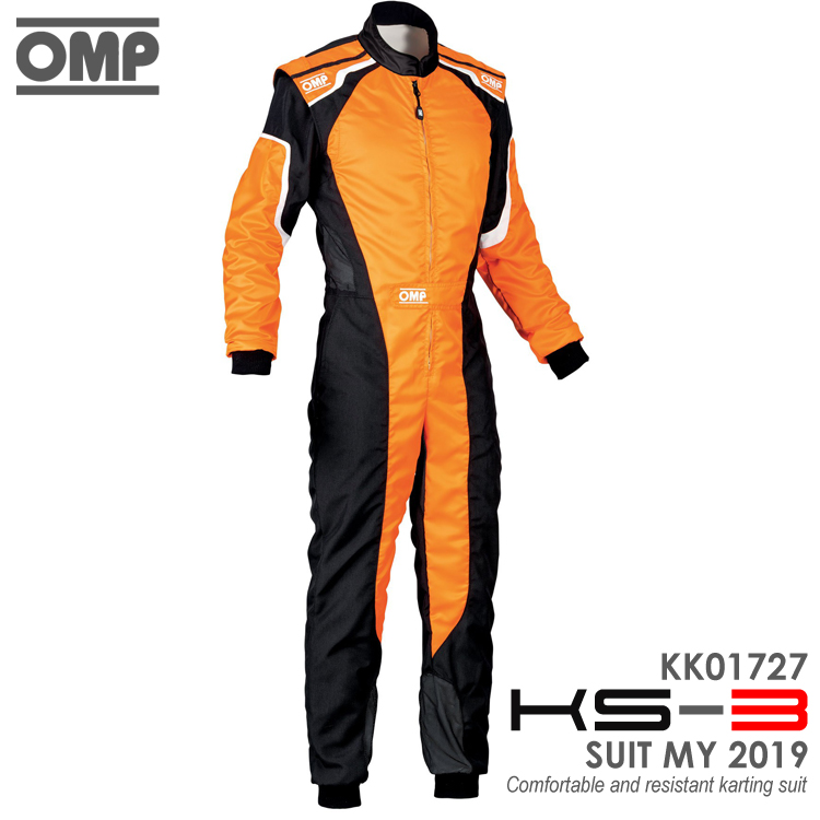 楽天市場】OMP KS-3 SUIT ADULT グレー×ブラック レーシングスーツ CIK 