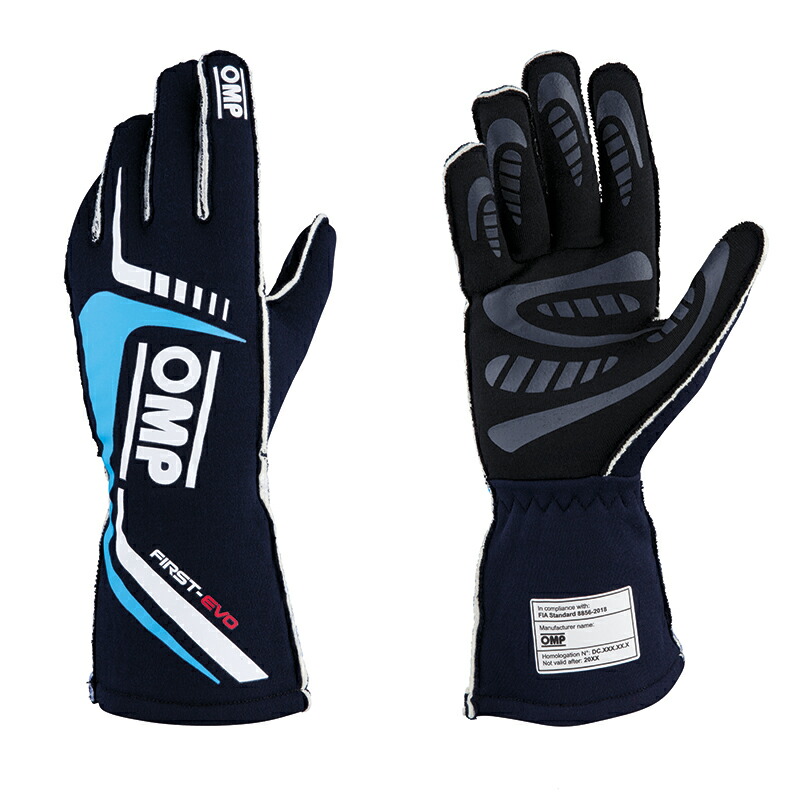 楽天市場】OMP FIRST-EVO GLOVE MY2020 ブルー×シアン(BC) レーシング