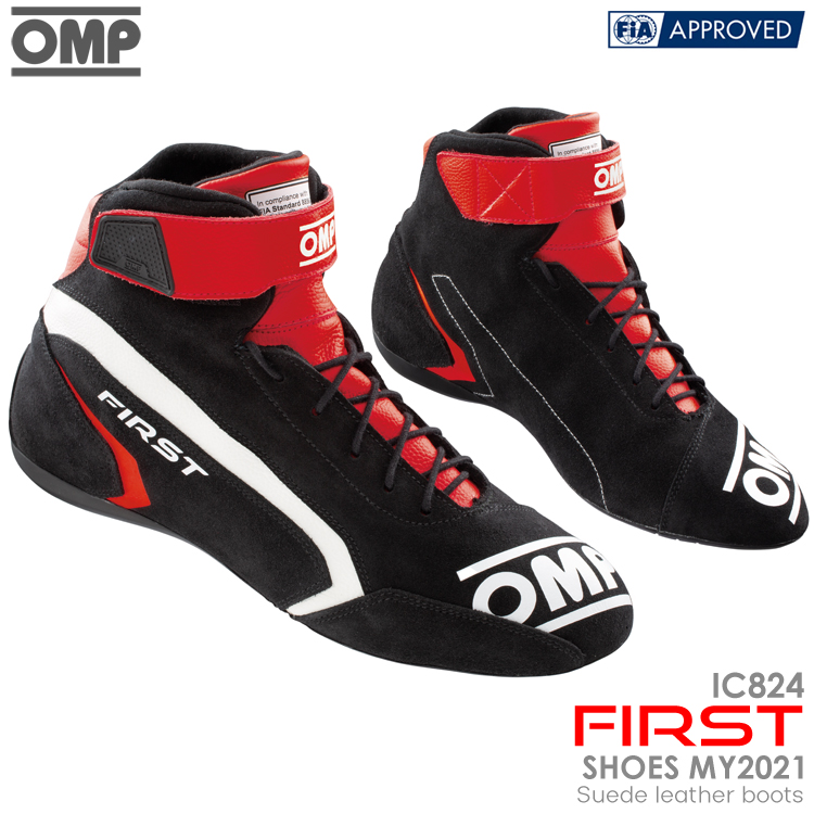 楽天市場】OMP FIRST SHOES MY2021 ブラック×ホワイト(071) レーシング