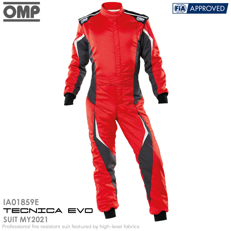 【楽天市場】OMP KS-4 SUIT MY2021 レッド(061) レーシング 