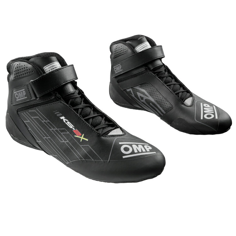 楽天市場】2026 NEWモデル！ OMP KS-2X FIA SHOES ブラック×レッド(073