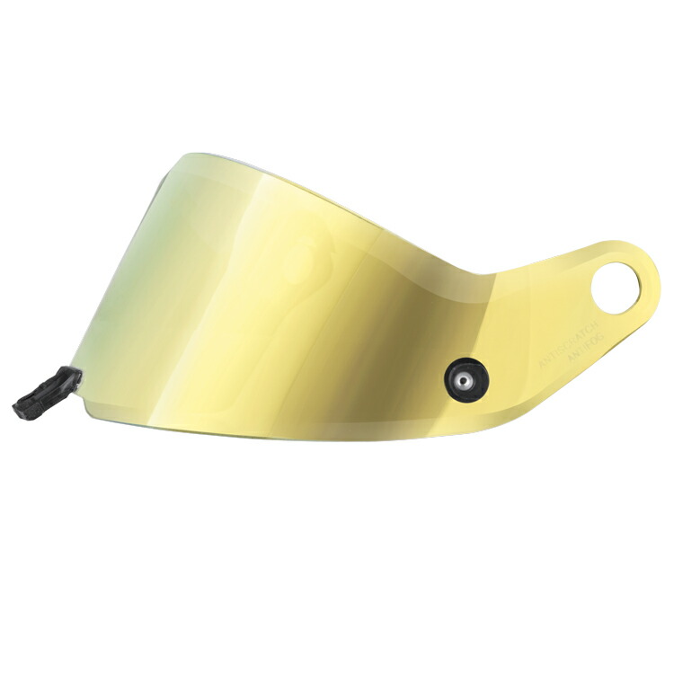 STILO HELMET ST6 VISOR MEDIUM SMOKE YELLOW 純正ミラーバイザー ミディアムスモーク イエロー アンチフォグ仕様 (YA0914 -YA0914ABP)|モノコレ