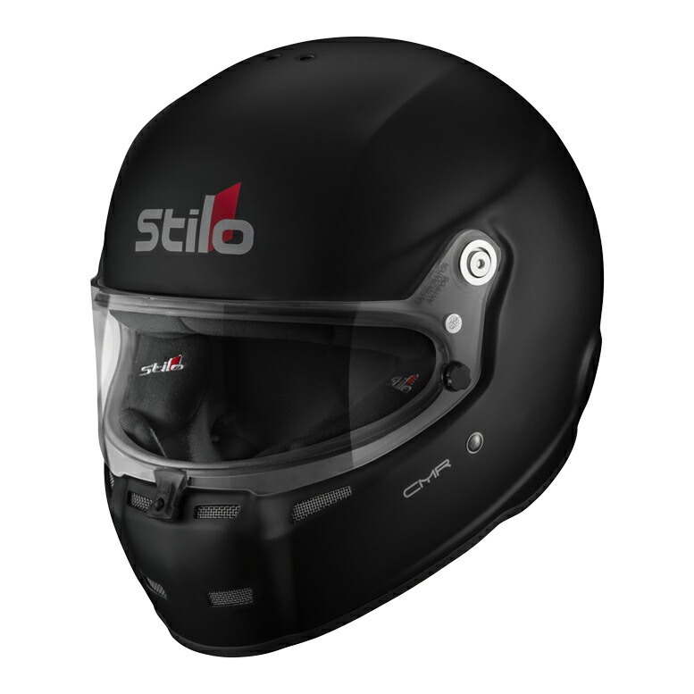 STILO HELMET ST5 CMR MAT BLACK SNELL CMR2016 マットブラック レーシングカート用 ヘルメット (AA0719AH2P)