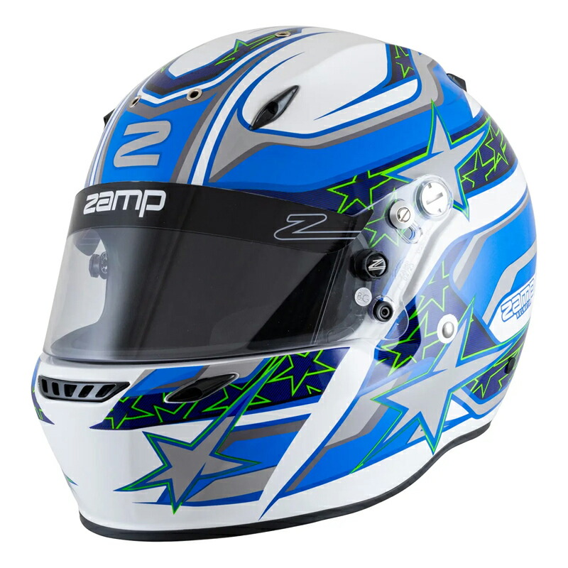 楽天市場】Zamp Helmet RZ-42Y Youth Snell CMR2016規格 Green/Silver