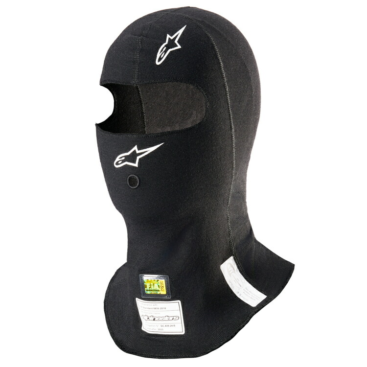 2026 NEW MODEL アルパインスターズ ZX EVO V3 BALACLAVA フェイスマスク ブラック(10) FIA8856-2018公認モデル TECHNICAL UNDERWEAR (4750126-10) MY2026