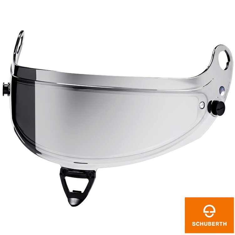 SCHUBERTH シューベルト ヘルメット Light Smoked mirrored Silver visor ライトスモーク ミラー シルバー バイザー SP1 SF2 SF3 SF4用(1010008110)