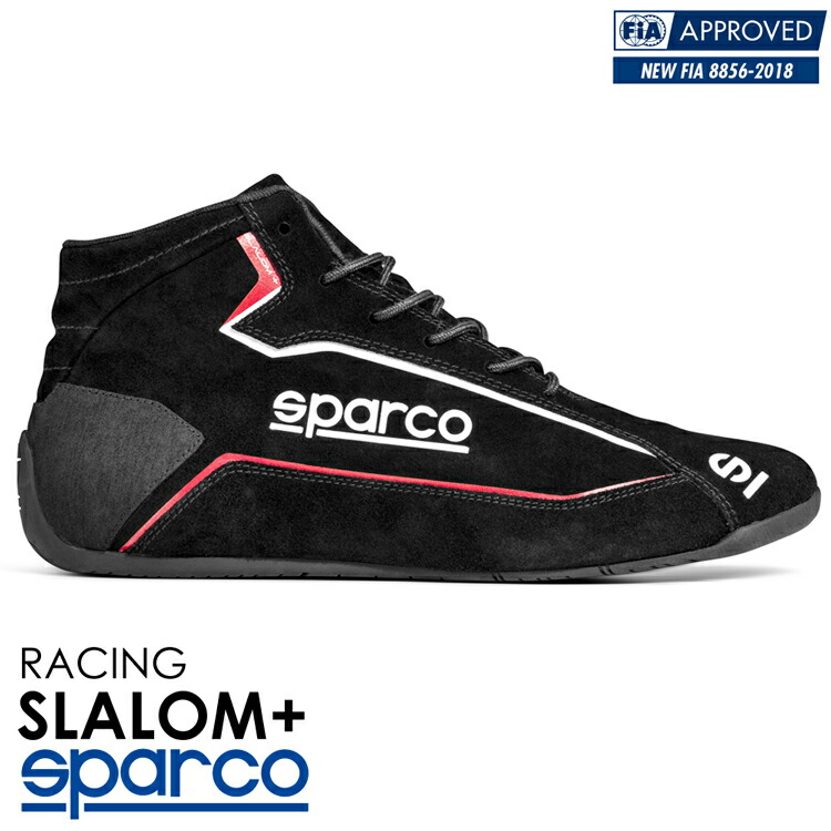 楽天市場】SPARCO スパルコ レーシングシューズ SLALOM+ (スラローム・プラス) レッド FIA8856-2018公認  (001274_RS) : モノコレ