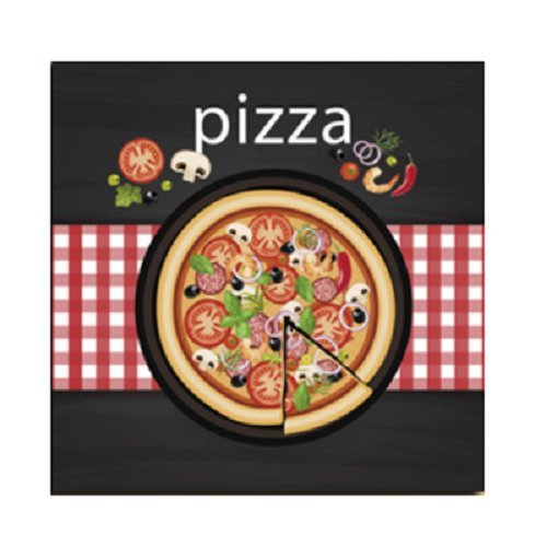 楽天市場 インテリアボード 看板 ピザ Pizza イラスト B モノッコ