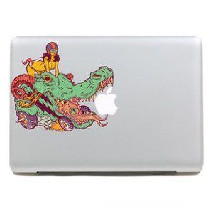 MacBook ステッカー シール Dragon Rider (11インチ)画像