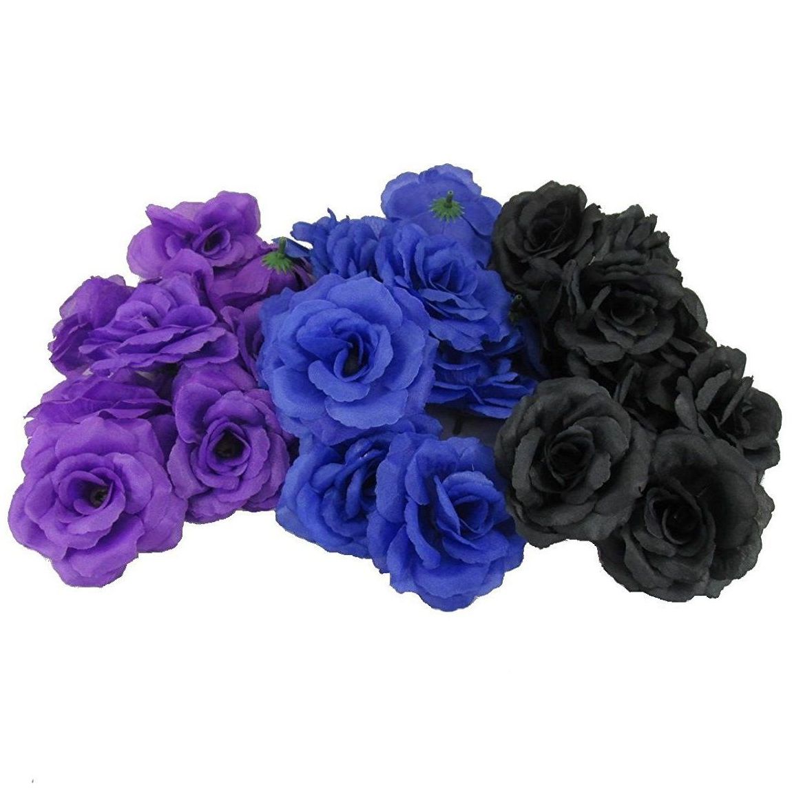 楽天市場 黒のばら 造花 全長67cm 黒のローズ 黒のばら 花径約12 5cm A 造花の店ａｚｕｍａ
