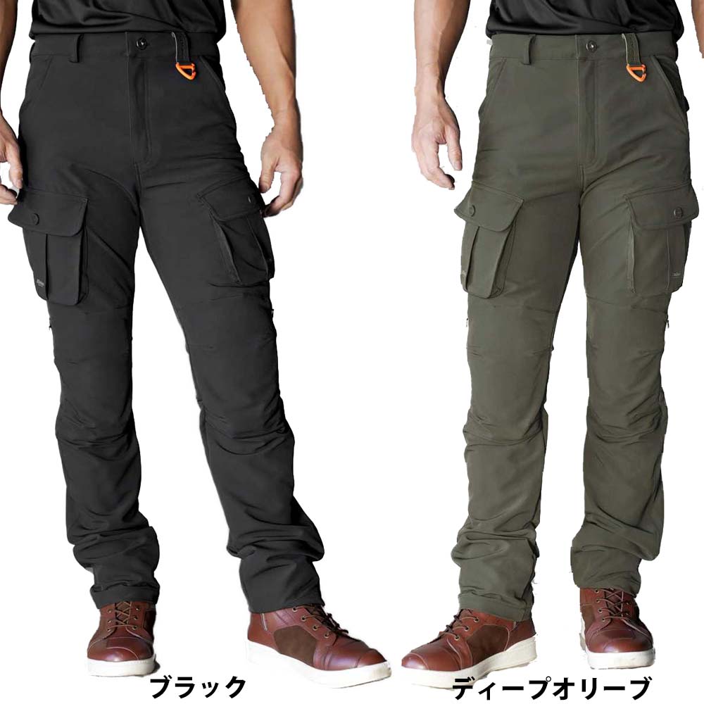 コミネ PK-762 エニグマG2 クッション カーゴパンツ 夏用 ひざプロテクター標準装備 07-762 KOMINE PK-762