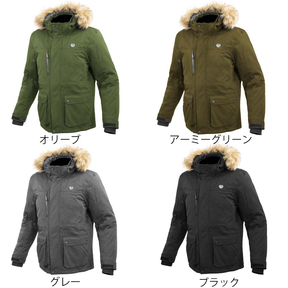 コミネ (KOMINE) ★ 07-615 プロテクト ウォータープルーフ ウインターコート レディースサイズ設定あり JK-615|モノダイレクト