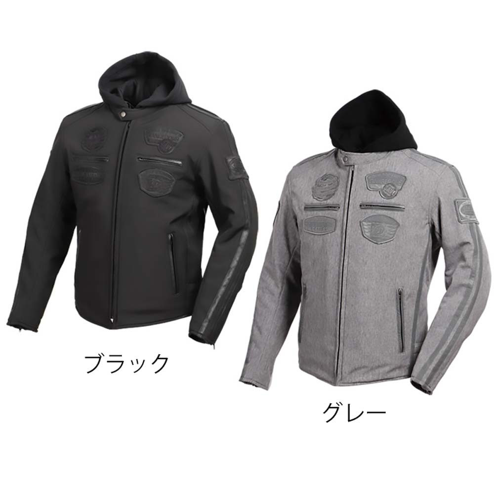 【デグナー認定WEB正規代理店】 デグナー (DEGNER) 22WJ-10 ★ ソフトシェルジャケット SOFT SHELL JACKET 肩・肘・背中プロテクター標準装備 秋冬用 防風 防寒 22WJ-10 21,087円