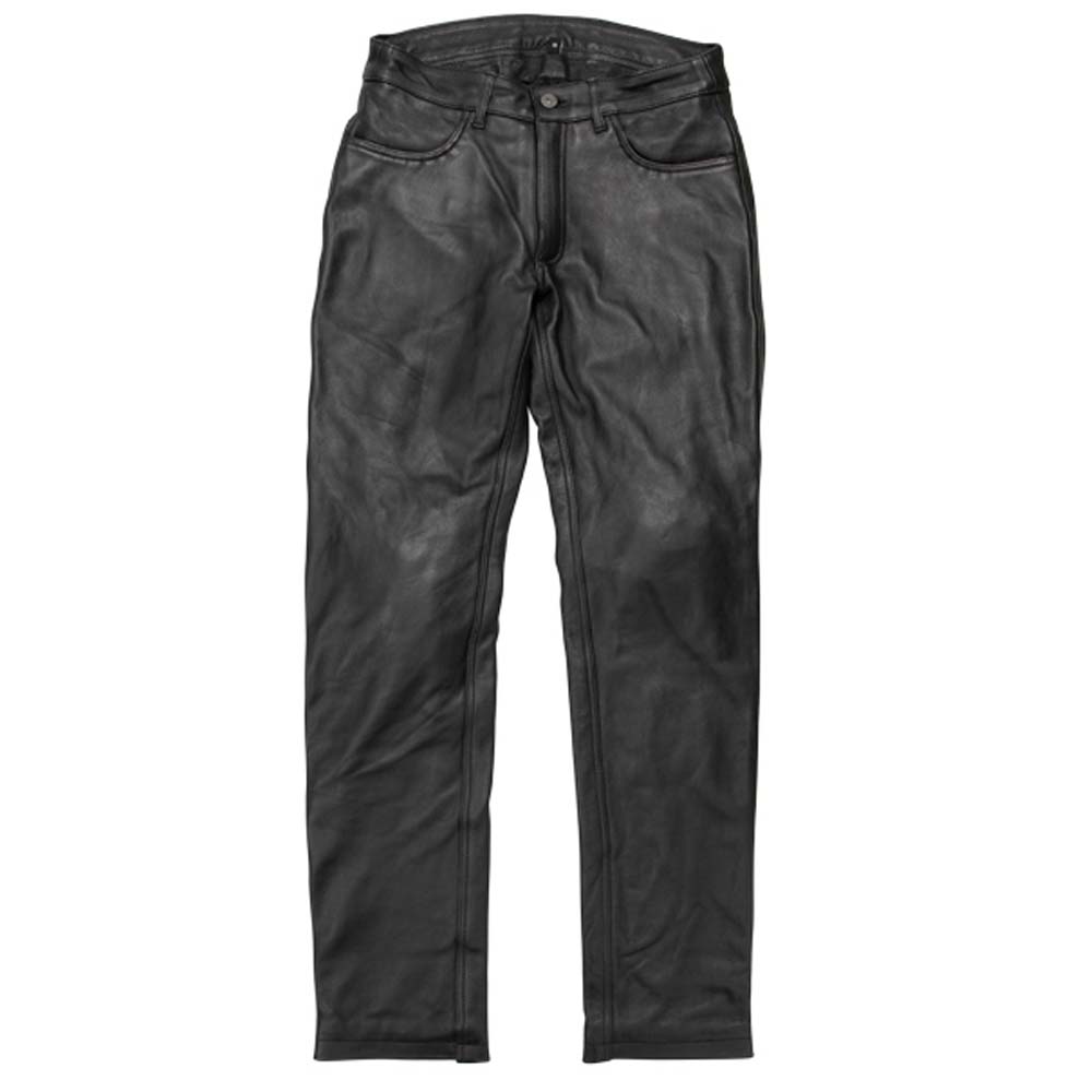 【デグナーWEB正規代理店】 デグナー DP-40 メンズ プロテクター付き レザーパンツ MEN'S LEATHER PANTS オートバイ用 ブラック DEGNER DP-40