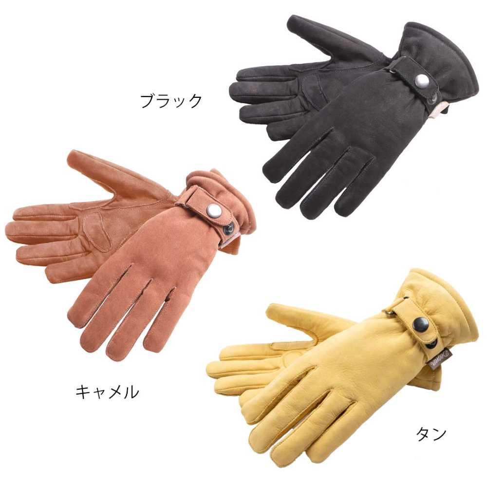 【デグナー認定WEB正規代理店】 デグナー (DEGNER) RWG-47A ★ レディース レザーグローブ LADIES' LEATHER GLOVE オートバイ用グローブ 秋冬 FRWG-47A
